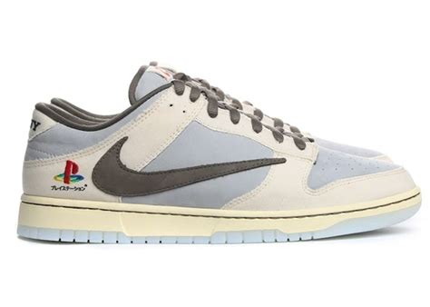 nike dunk low travis scott x playstation replica